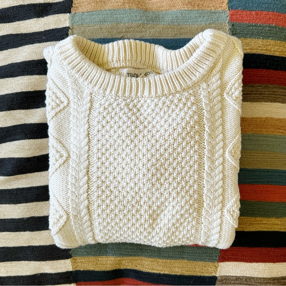 TRADLANDS CABLE SWEATER